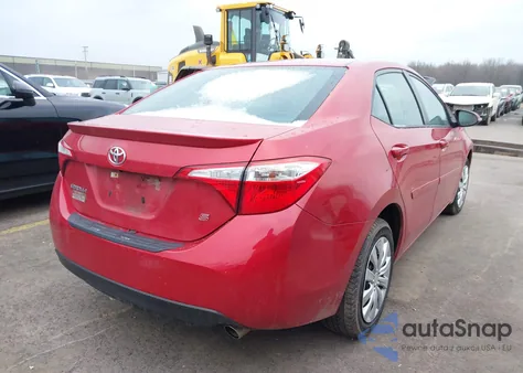 2016 Toyota Corolla S из США, поврежденный, VIN 5YFBURHE5GP403361